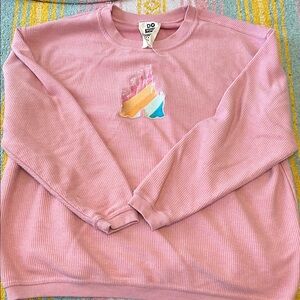 Pink Princess Castle Sweatshirt
